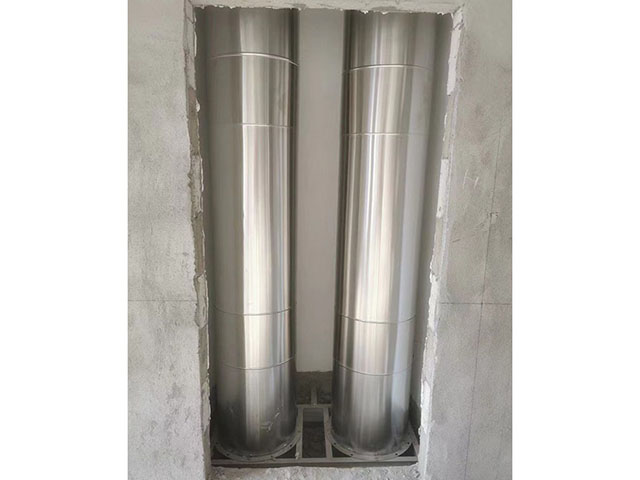 不鏽鋼雙層保溫（wēn）煙管